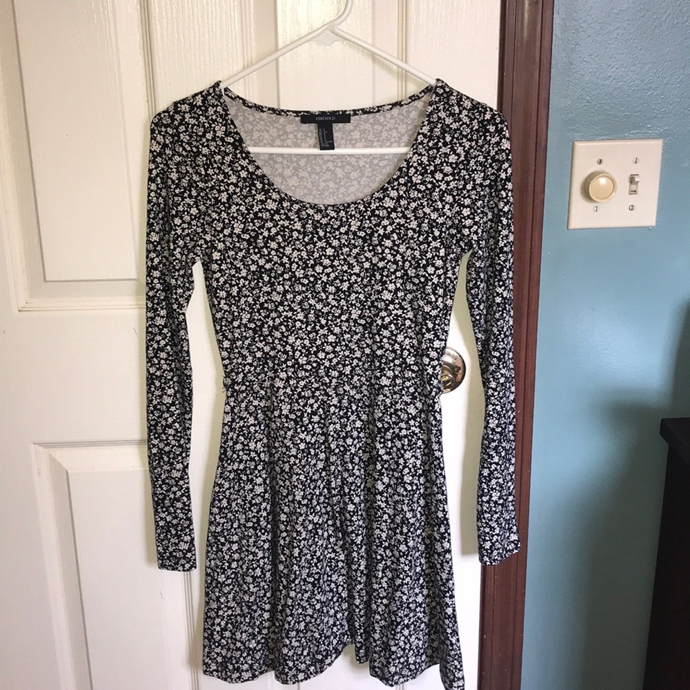 Floral mini dress